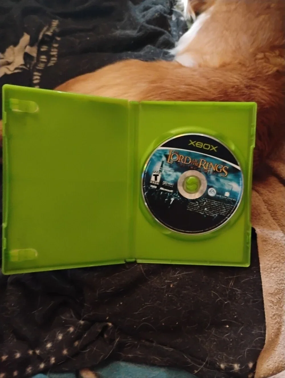 The Lord Of The Rings The Two Towers Game Disc And Case Microsoft Xbox